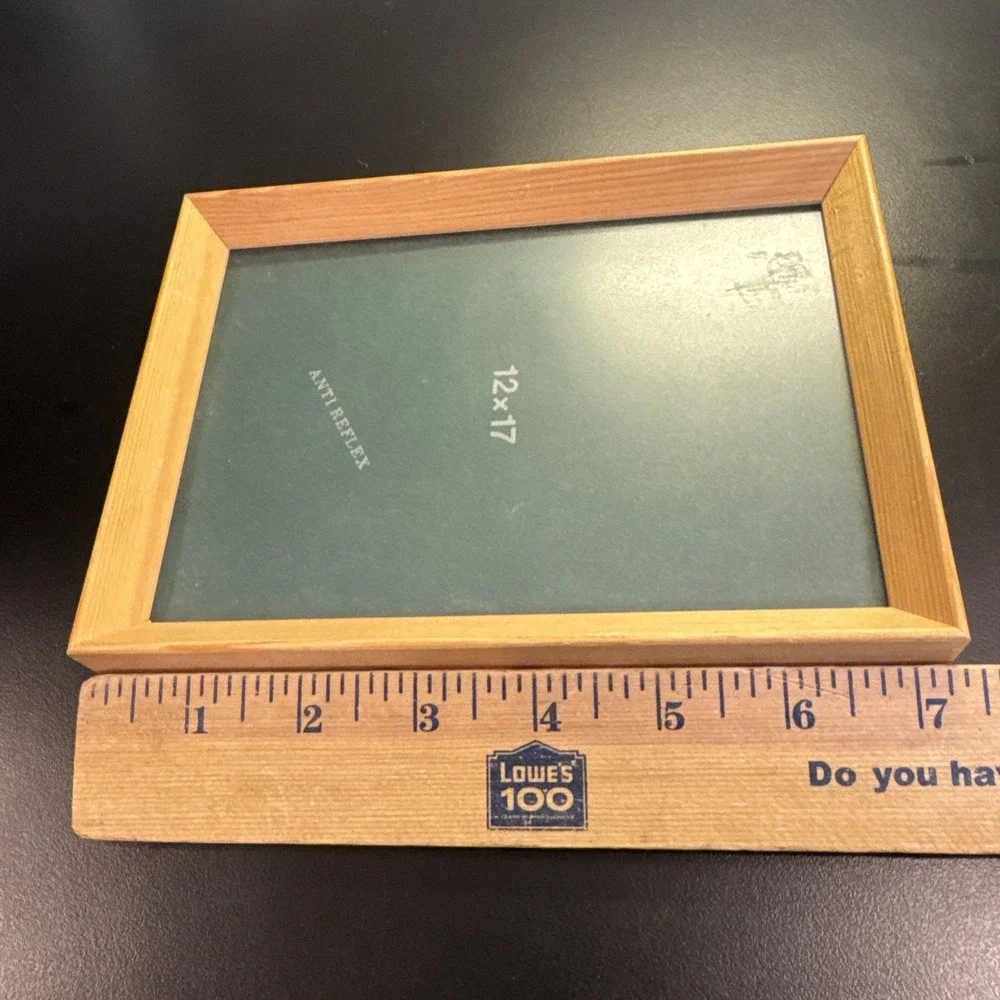 Vintage Light Wooden  Photo Frame By Jyden Denmark -collectable Piece